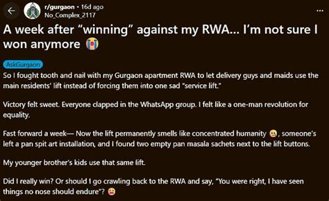 Should maids and gig workers be restricted to service elevators? Is ...