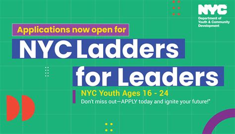 Nyc Ladders For Leaders 2022 Deadline at Kevin Davidson blog