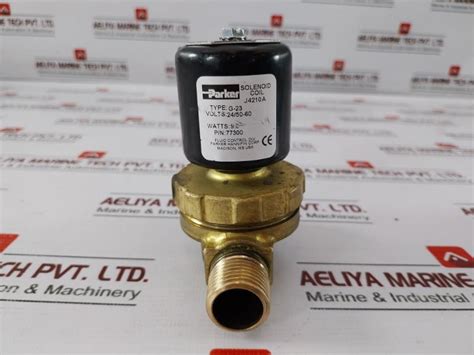 Parker Gp400 General Purpose Solenoid Valve With Coil G-23 24/50-60v ...