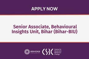 Senior Associate, Bihar BIU