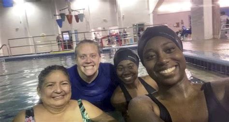 Fuller Center teachers learn how to swim at Boca Raton YMCA