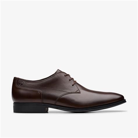 Mens Paulton Lace Brown Derby Shoes Lace Up | Clarks UK