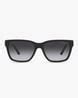 Buy EMPORIO ARMANI Plastic Lens Rectangular Sunglasses- 0EA417750788G57 ...