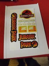 Buy Fits Kenner JURASSIC PARK Jungle Explorer Replacement Stickers Die ...