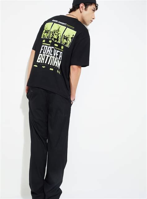 Buy URB_N Men Batman Print Oversized T-shirt Online at just Rs. 699.0 ...