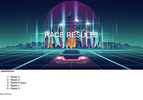 Image result for Racer API JavaScript