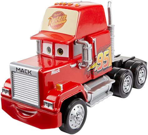 Disney Cars Toys Disney/Pixar Cars 3 Deluxe Cars 3 Mack Vehicle, Red ...