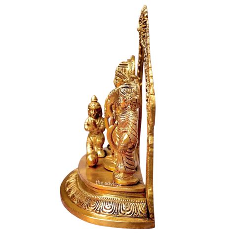 The Advitya | Shri Ram Darbar Statue with Surya Prabhavali