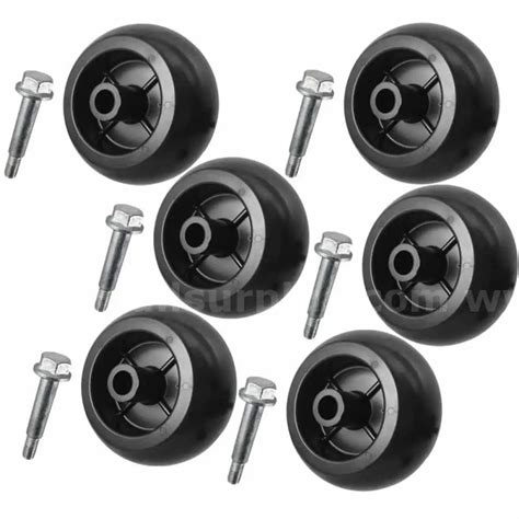 Parts 4 Outdoor Aftermarket Deck Wheels and Hardware 6Pk | AllSurplus ...