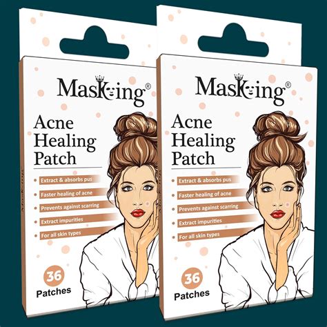 Buy Masking Acne Pimple Patch for Face - Invisible Patch, Hydrocolloid ...