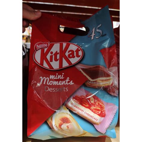Costco Merchandise-Nestle Kit Kat Dessert Chocolate Comprehensive Pack 17g * 45 Bars | Shopee ...
