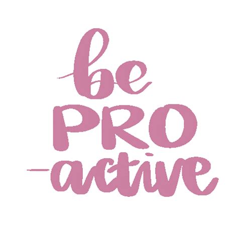 Image result for Be Proactive Poster