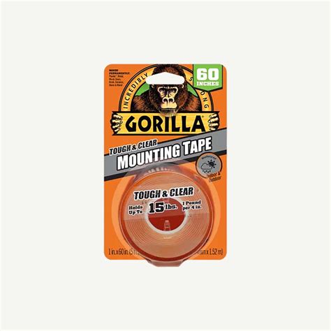 GORILLA MOUNTING TAPE TOUGH & CLEAR [6065003] – Ajax Spurway Fasteners