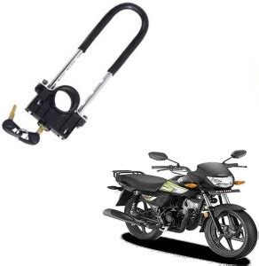 AS TRADERS U-Type Bike Anti Theft Front Shocker Lock Wheel Lock for CD ...
