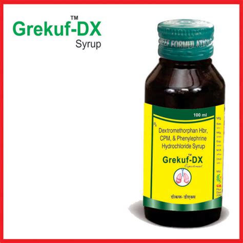Grekuf DX - Dextromethorphan Hbr Chlorpheniramine Maleate ...