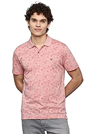 Buy Allen Solly Men's Printed Regular Fit Polo Shirt (ASKPMRGFM78740 ...