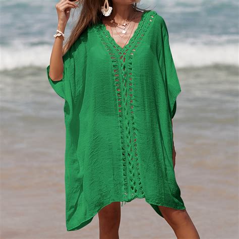 Customer reviews for RYDCOT Plus Size Cover Ups for Swimwear Summer ...