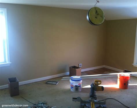 Second floor paint color reveal – Green With Decor