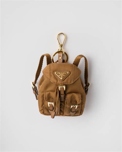 Brandy Mini Icon Re-nylon Bag Charm | PRADA