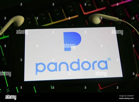 Pandora music logo hi-res stock photography and images - Alamy