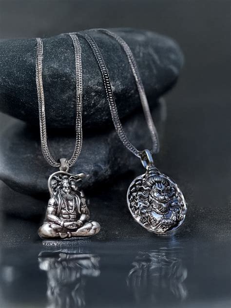 Blessed Pair: Set of 2 Hanumanji Pendants – Rudrajap