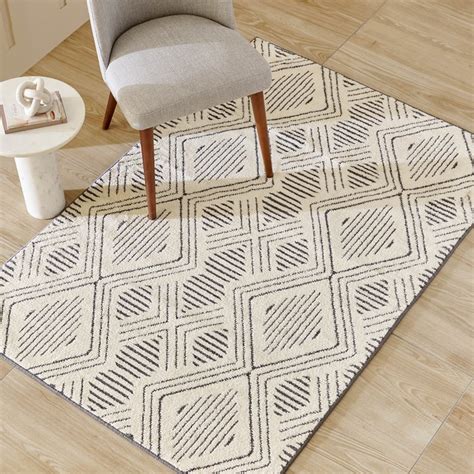 Buy Savanna Vector Knitted Carpet - 180x120cm from Home Centre at just ...
