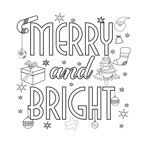 Colouring Sheets Christmas Printable