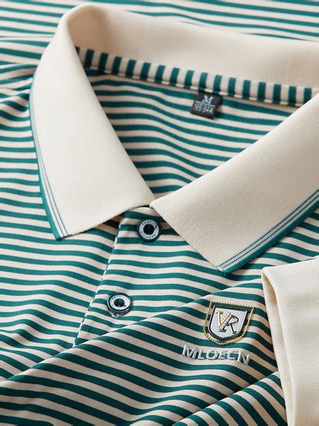 Oxford Elite Striped Polo – wearavele