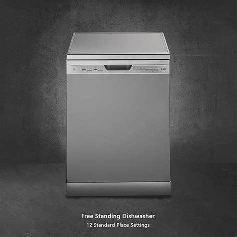 KAFF Centra 12 Place Settings Free Standing Dishwasher with Digital ...