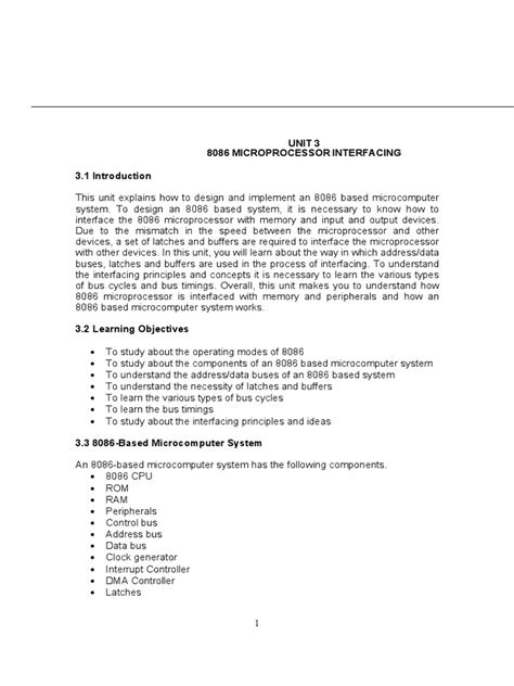 Image result for Microprocessor Interfacing
