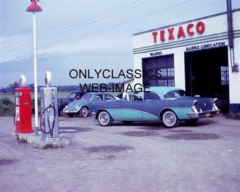 OnlyClassics 1962 TEXACO Gas Station 8x10 Photo | Ubuy India