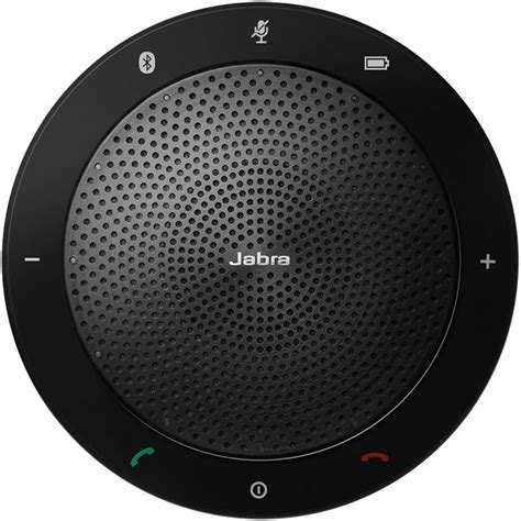 Jabra SPEAK 510 10 Watt Wireless Bluetooth Multimedia Speaker (Black ...
