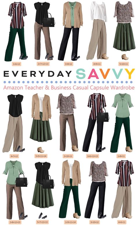 Cute Teacher Outfits & Business Casual Work Outfits for Women ...