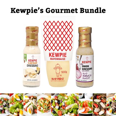 Buy Kewpie] Kewpie's Gourmet Bundle: Japanese Mayo, Caesar, and Onion ...