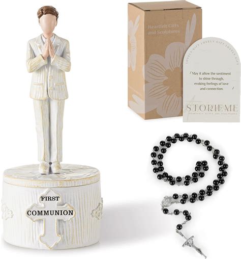 Amazon.com: Storieme First Communion Gifts for Boys: Holy Confirmation ...