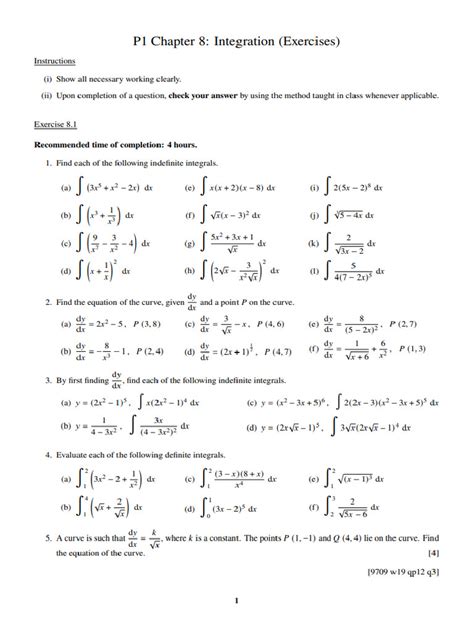 Image result for Basic Integration Exercise