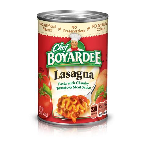Chef Boyardee Lasagna