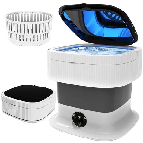 Portable Washing Machine, 16L Mini Washing Machine With Spin Basket ...