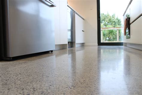 Kitchen Polished Floor - Polished Concrete Floor - Concrete Specialists
