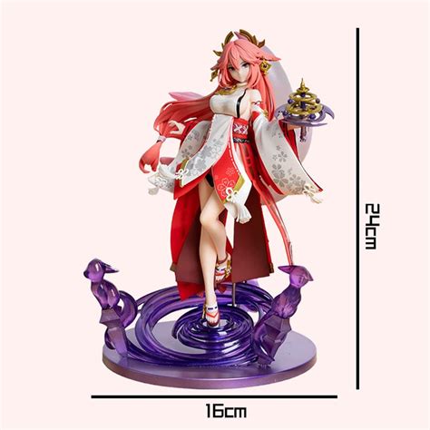 RZAHUAHU Genshin Impact Yae Miko 1/7 Figure 24 cm miHoYo India | Ubuy