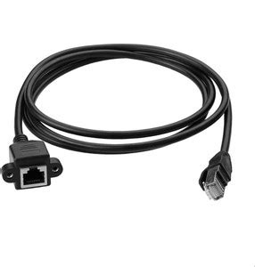 fdealz Ethernet Cable 5 m Rj45 Male to Female LAN Cable LAN Network 8 ...