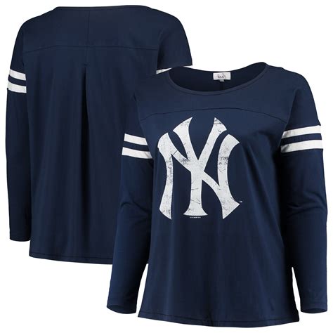 Women's New York Yankees Touch by Alyssa Milano Navy Plus Size Free ...