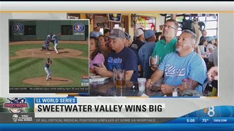 Sweetwater Valley Little League wins LLWS opener | cbs8.com