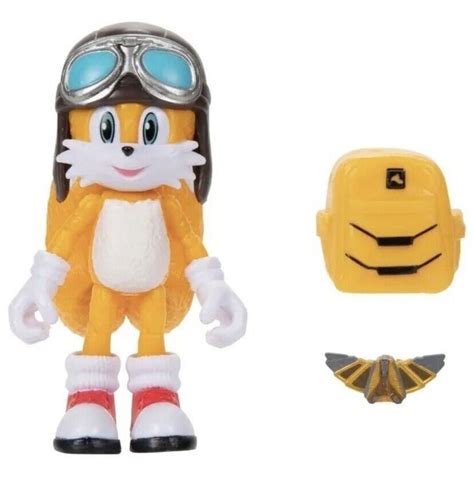 2022 JAKKS Pacific Sonic the Hedgehog 2 Movie Tails India | Ubuy