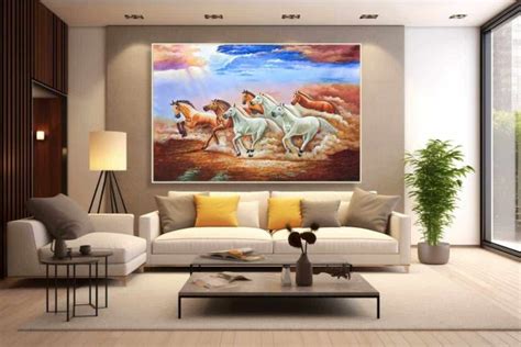 seven horses painting