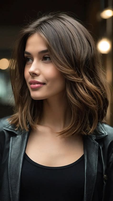 15 Chic Collarbone Length Layered Hairstyles to Try Now - Cheer Lives