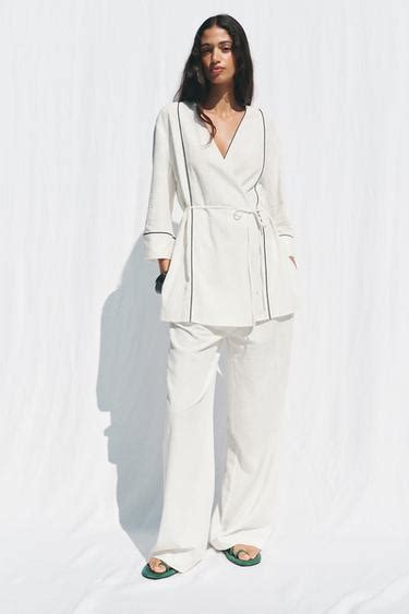 Women White Trousers | ZARA India