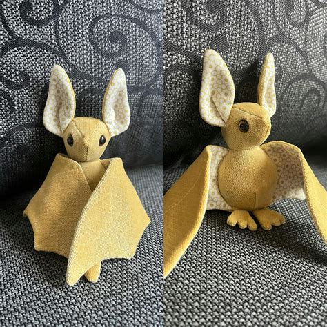 Image result for Bat Stuffed Animal Pattern