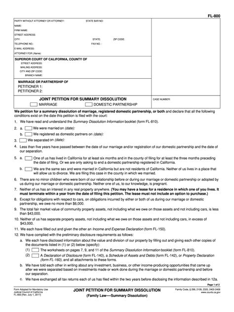 2015-2026 Form CA FL-800 - Blank Fillable Template | Fill Out, Print ...