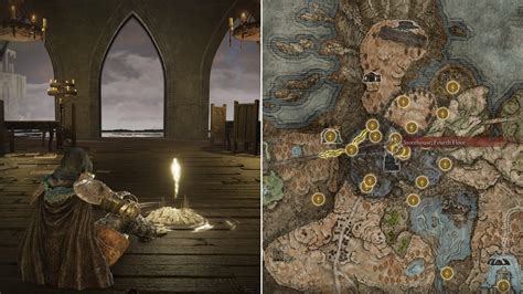 Elden Ring Shadow Of The Erdtree: Sites Of Grace map | Rock Paper Shotgun
